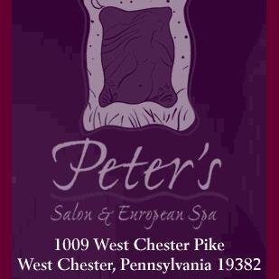 1009 West Chester Pike
West Chester, Pennsylvania 19382
(610) 436-6464
/ peterssalonspa@gmail.com / 
Find us on Facebook!!