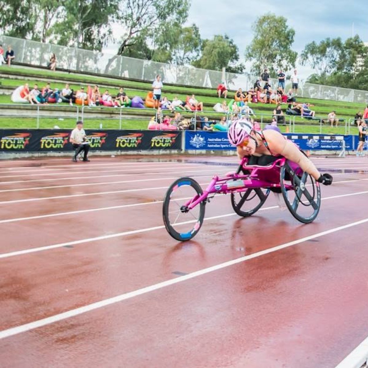 T33 Wheelchair Road & Track Racer. F32 shotput. 3 x Australian Paralympian. Bronze medalist London 2012.