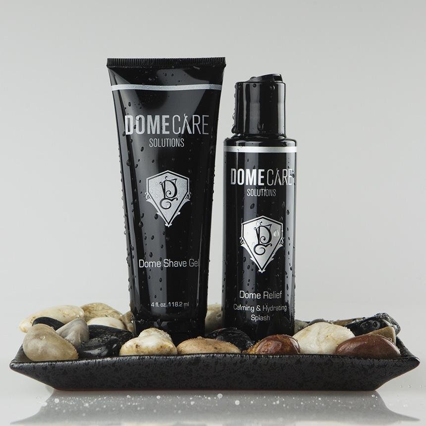 Anti-aging grooming products for gentlemen who shave their heads. Committed to helping men embrace & maintain healthy bald domes.