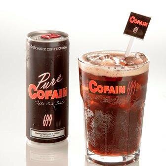 COFAIN 699 is a carbonated coffee drink, containing 699 mg of caffeine per liter (175 mg per can).
1 can = 2 cups of coffee
Fast acting
Long lasting