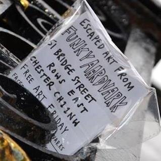 FreeArtFridayCH's profile picture. Free art for you placed on the streets of Chester every Friday