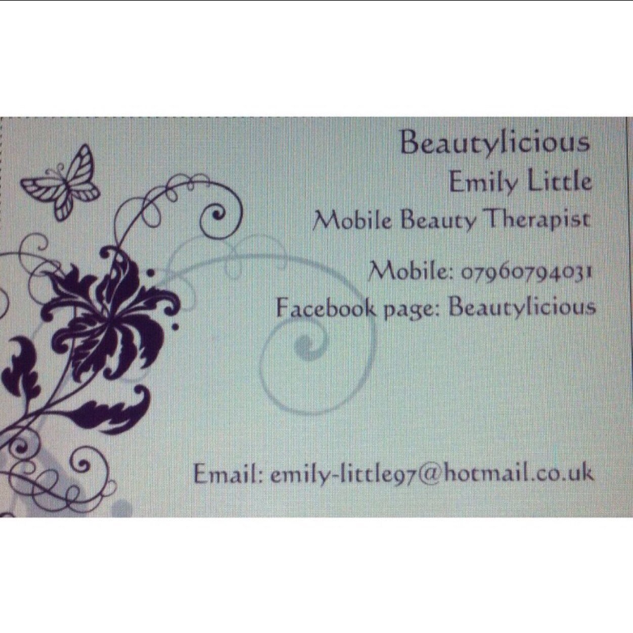 Home based & mobile beauty therapist