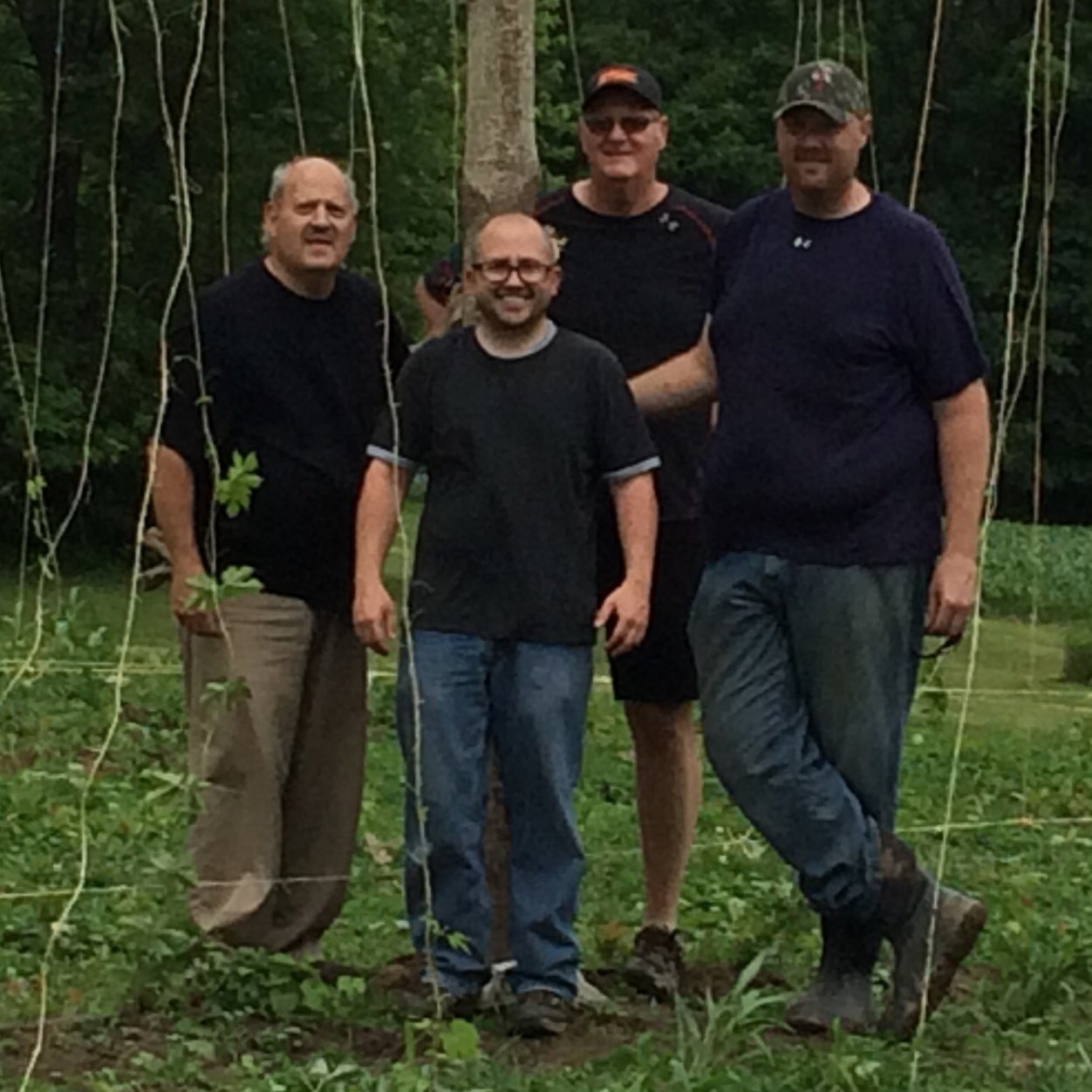raccooncreekhop's profile picture. Growing Indiana hops for Indiana Brewers at our family homestead in Ladoga Indiana. raccooncreekhopyard@gmail.com
