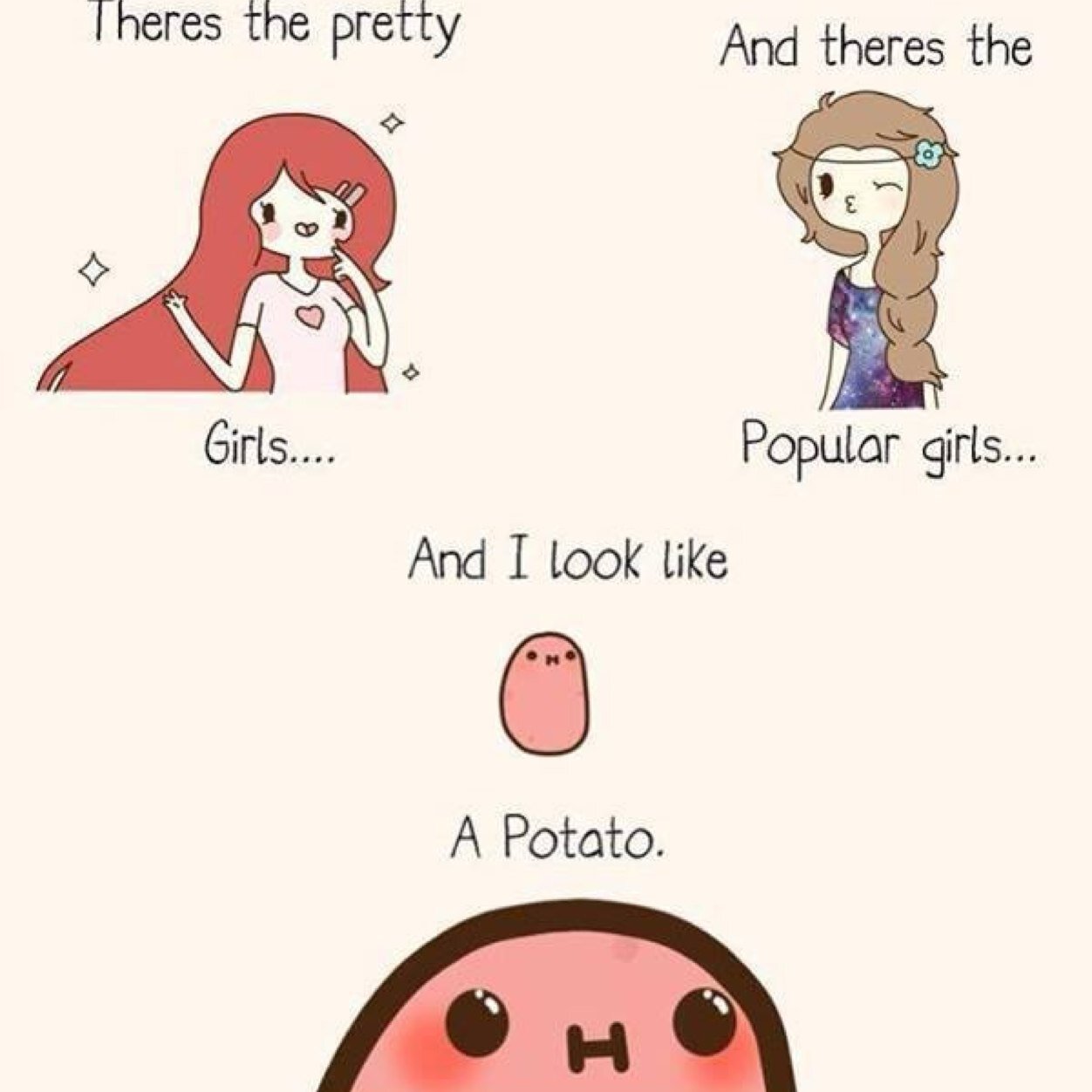 Im a Potato A Kawaii Potato