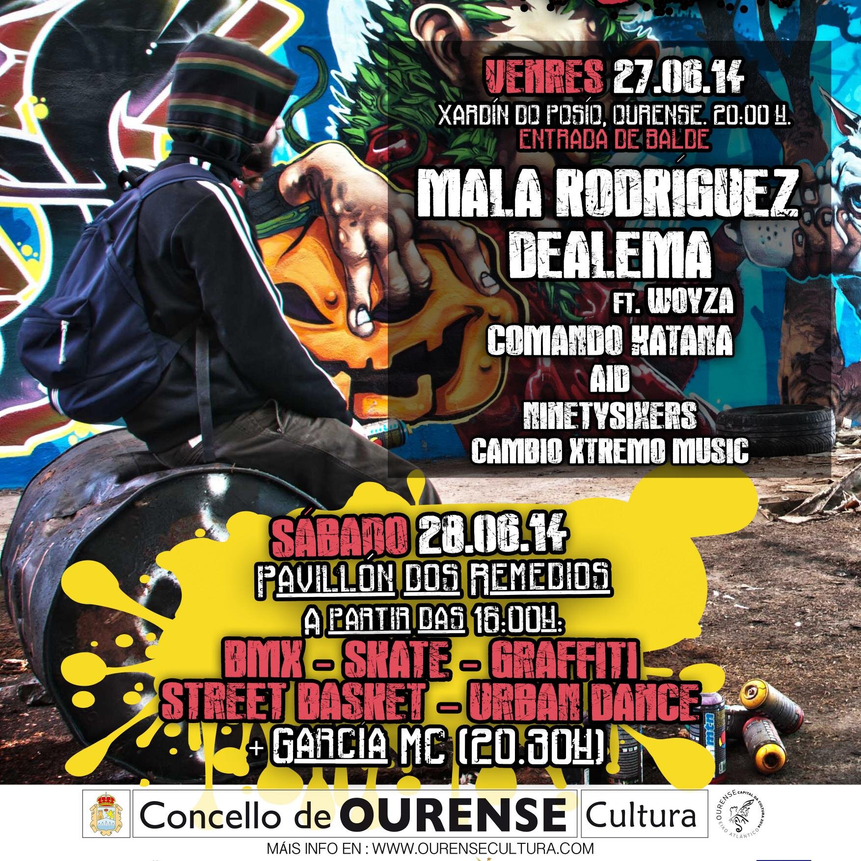 Festival da cultura urbana 27-28 de xuño de 2014
