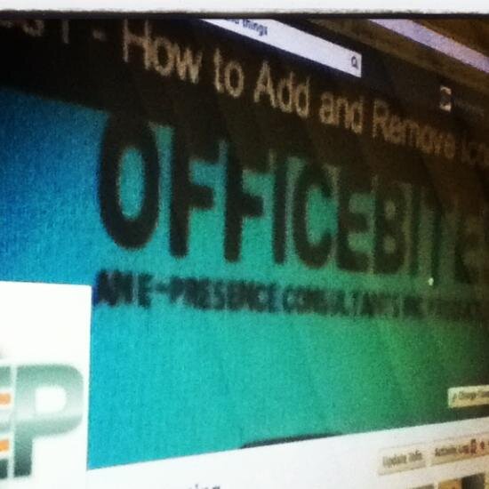 OfficeBites's profile picture. OfficeBites are short newscasts aimed to teach users how to use Microsoft Office applications. (An e-presence Consultants Inc project)