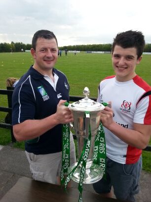 Known to watch a wee bit of rugby!! Beats a day in the office. SUFTUM