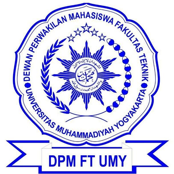 AKUN RESMI
Dewan Perwakilan Mahasiswa Fakultas Teknik UMY
Email: dpm.ft.umy@gmail.com
FB: Dpm Fakultas Teknik UMY
FansPage: DPM KMFT UMY
