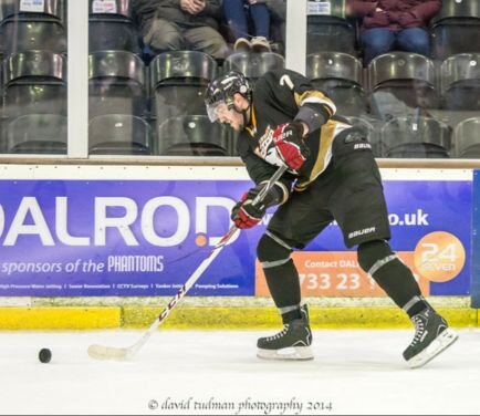 Play hockey for the nottingham knights