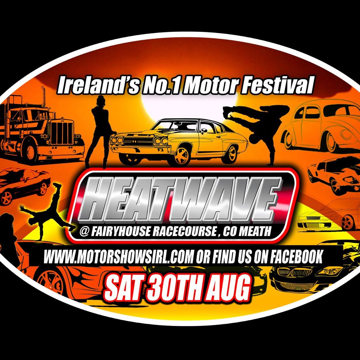 Heatwave Ireland longest running Modified Car Show.

More info @ http://t.co/tTaI5jSIrd