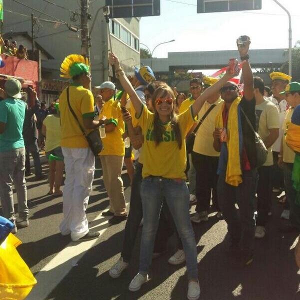 Genial desde Brasil un Beso