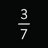 3over7's profile image