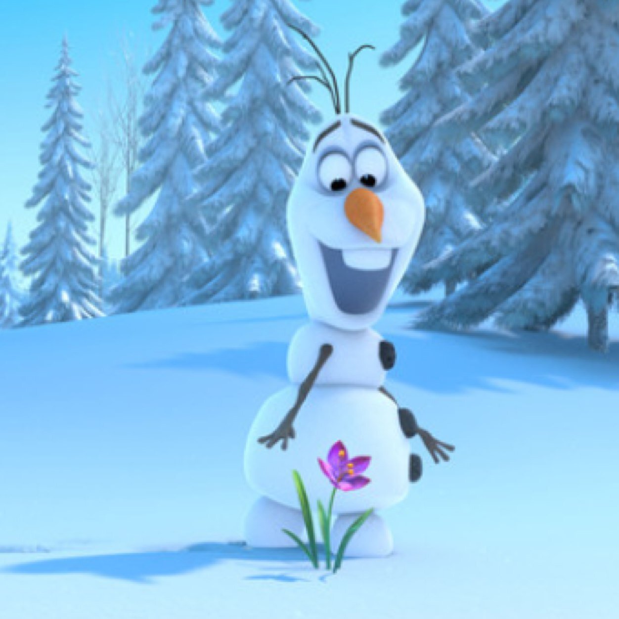 Hi I'm Olaf and I like warm hugs!