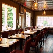Built in 1790 as a barn, today cooking seriously great food and offering an amazing (Grand Award '94) wine selection and B&B overnight accommodations.