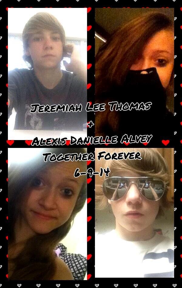 My other account lexi20200
Hey its lexie. Taken by jeremiah lee thomas 6-9-14 forever