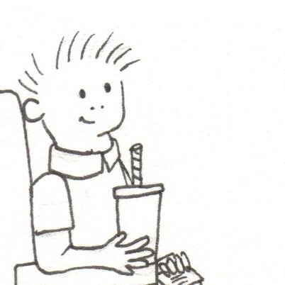 Beef pot pies, pineapples, goin' to the movies, reading adventure books, and reading funny comics