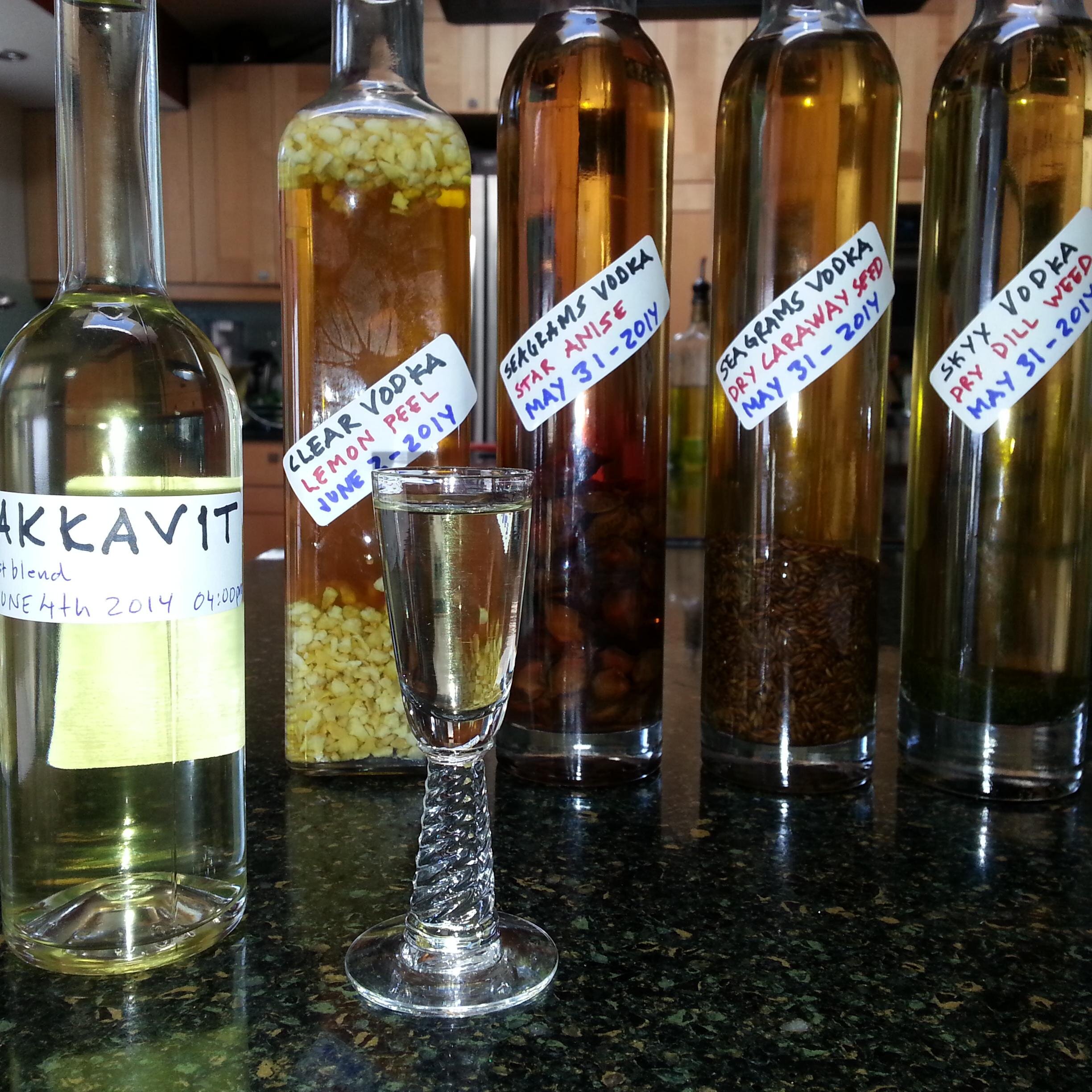 Swedish inspired Aquavit and snaps enthusiasm