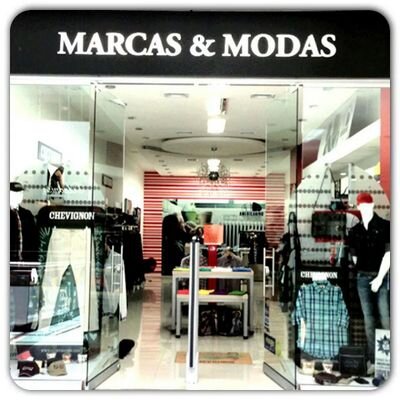 Marcas y Modas es un grupo de almacenes multimarca, donde puedes encontras las mejores marcas del pais como Chevignon, Americanino, Levi's, Esprit, Wrangler...