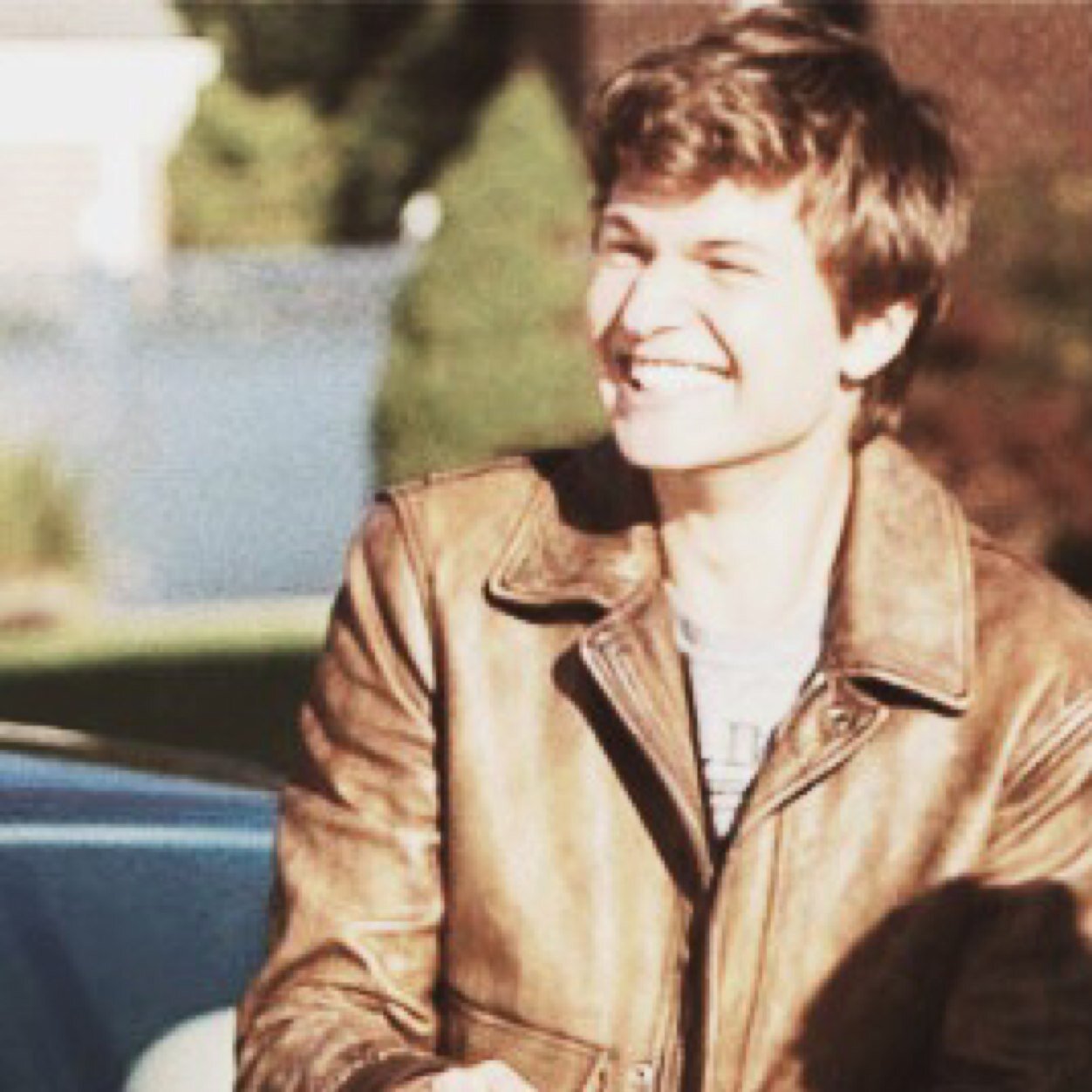 ansel elgort followed u so be happy