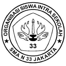 Akun Twitter resmi OSIS SMA Negeri 33 Jakarta. Ikuti kami untuk mengetahui informasi di 33!