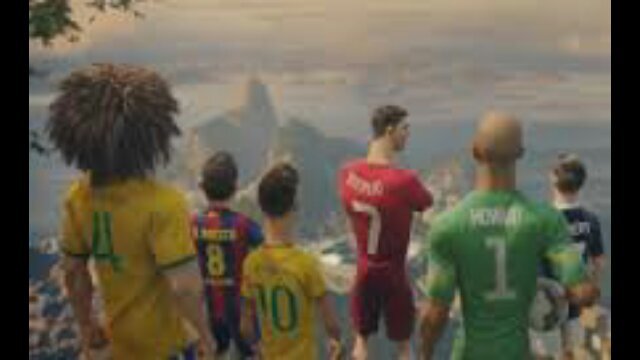 I love to play soccer.