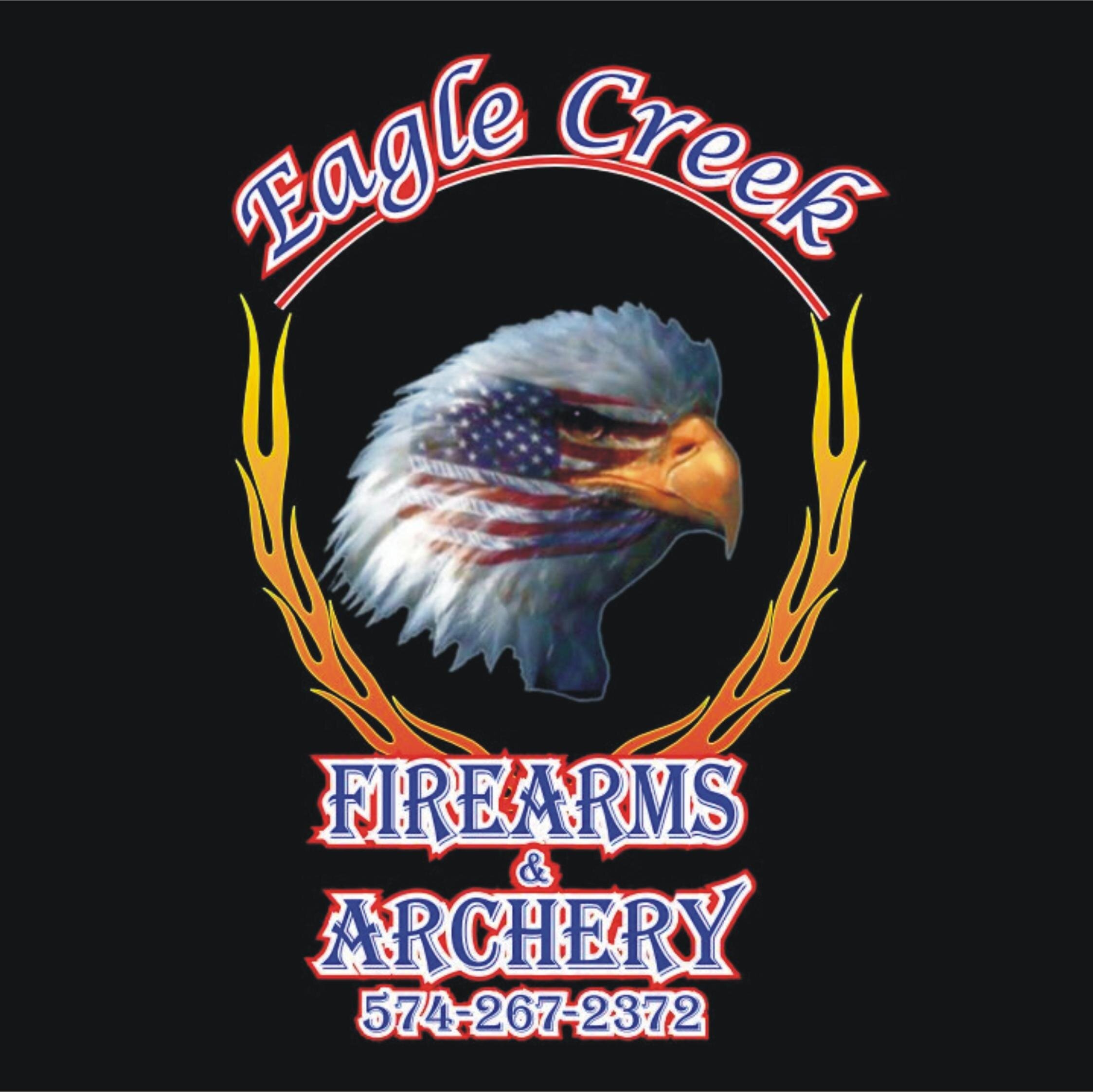 Eagle Creek Firearms, LLC - located at 306 Argonne Road, Warsaw Indiana
Phone: 574-267-2372
Email: info@eaglecreekfirearms.com
9:00 a.m.-6:00 p.m. Mon-Sat