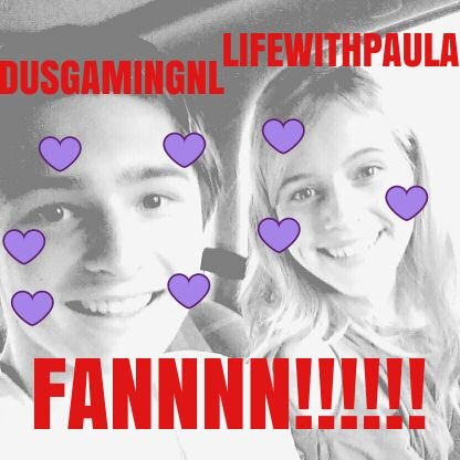 DusGamingNL & LifeWithPaulax FAN!! - ZE ZIJN ZO CUTE - FAN 4 EVER - NAOMI HEET IK!