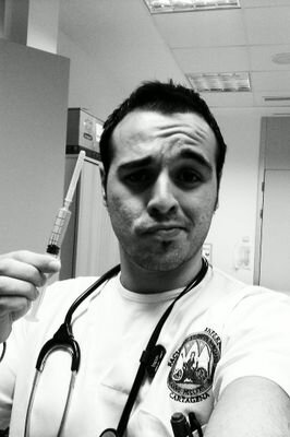 Staff Nurse in University Southampton Hospital! If you want an injection, you know where I am!