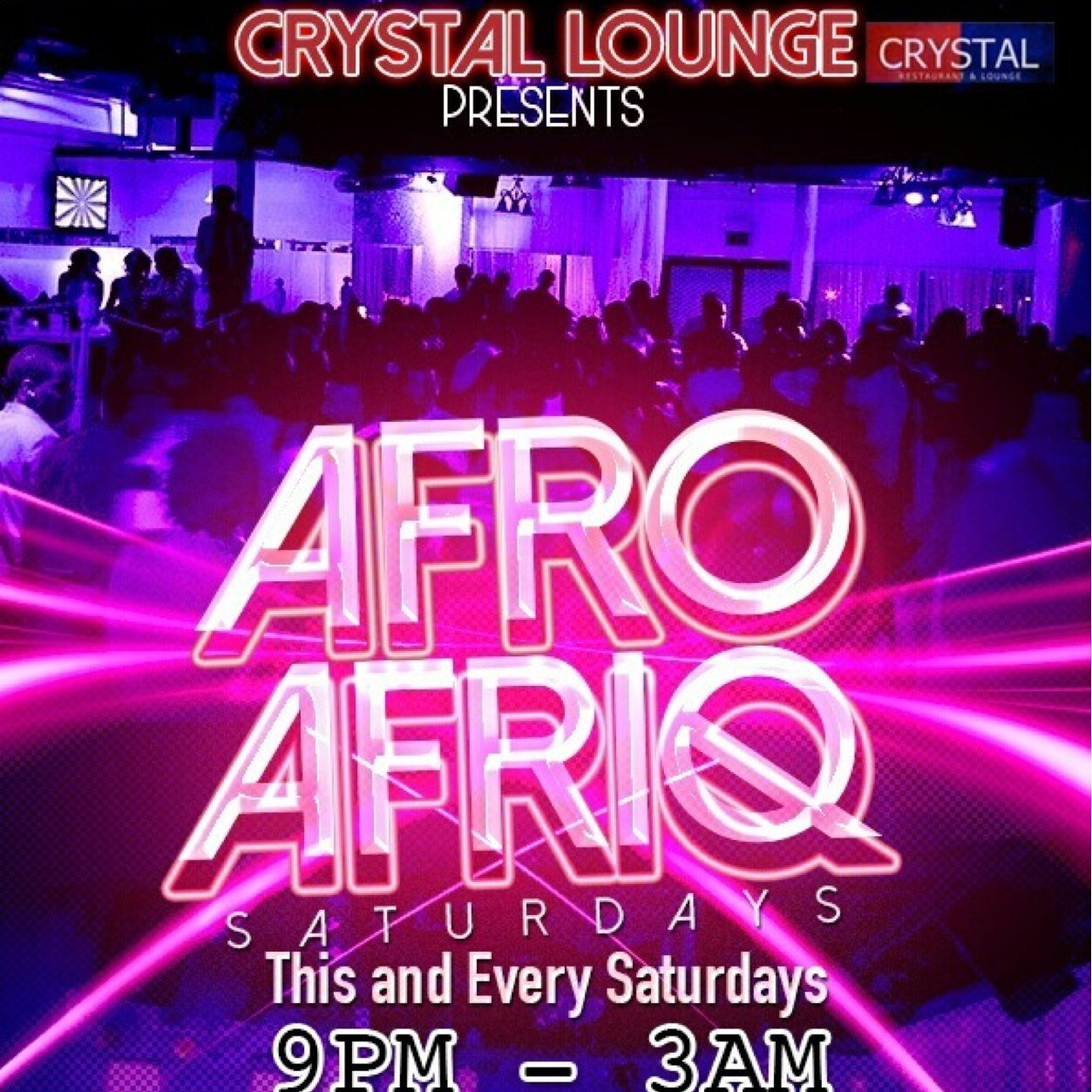 The Newest Afro International Spot in the DMV .Come and have fun