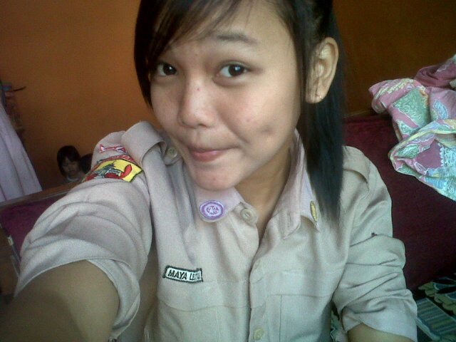 Allah || Islam || Maya Lestari || 20 Maret 1999 (Pisces) || BigFamilly  || Hali Barkah || 05 April 2014 || SMK LPT Ciamis ||