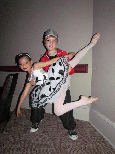 i love singing and dancing but mostly dancing.