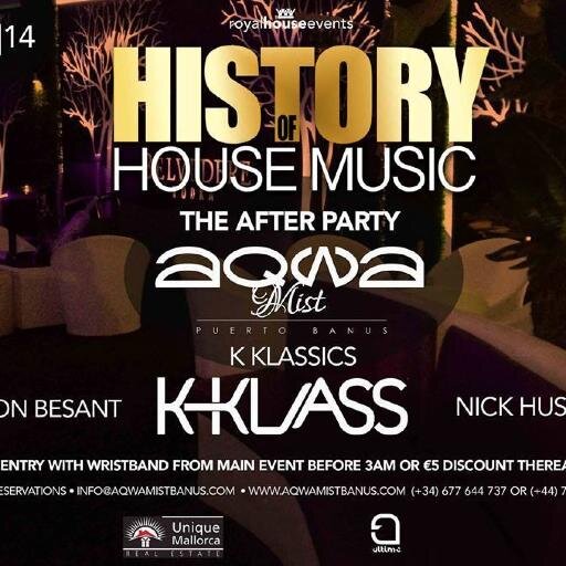 30 Years of Quality House Music with events in Marbella, Ibiza, Mallorca and Dubai