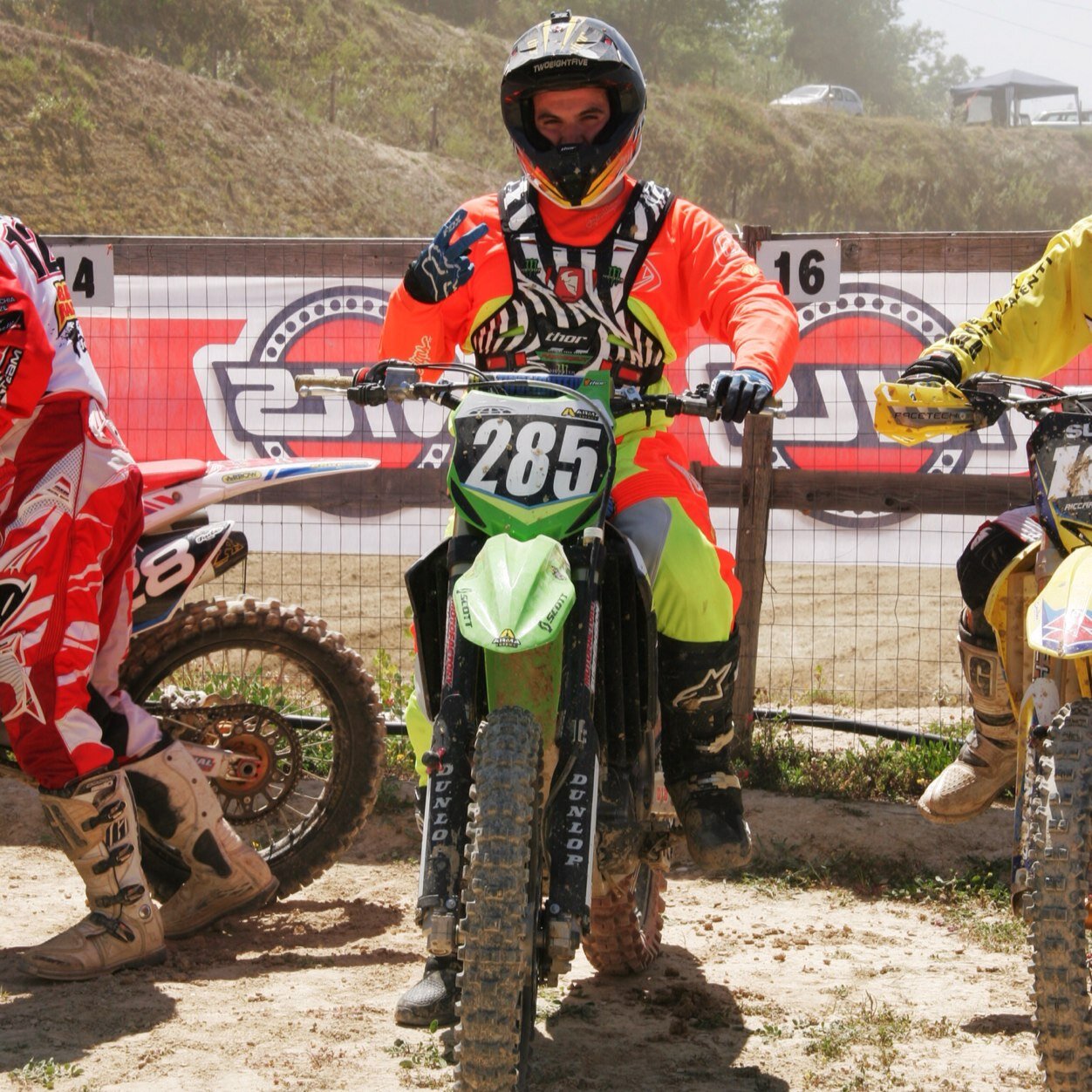 Proffesional motocross racer. Love a challenge, love god and enjoying where life takes me day by day. Honor and respect