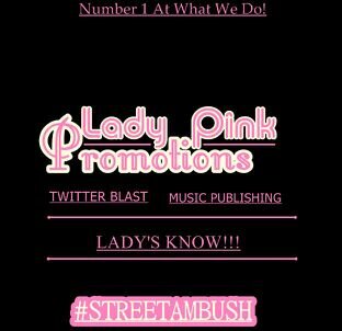 WE PUBLISH MUSIC, PROMOTE U TO THE WORLD, & LET THEM KNOW HOW GREAT YOU ARE DM US ABOUT PRICES & VISITS OUR WEBSITE BELOW. TRUST ME LADYS KNOW!!!!