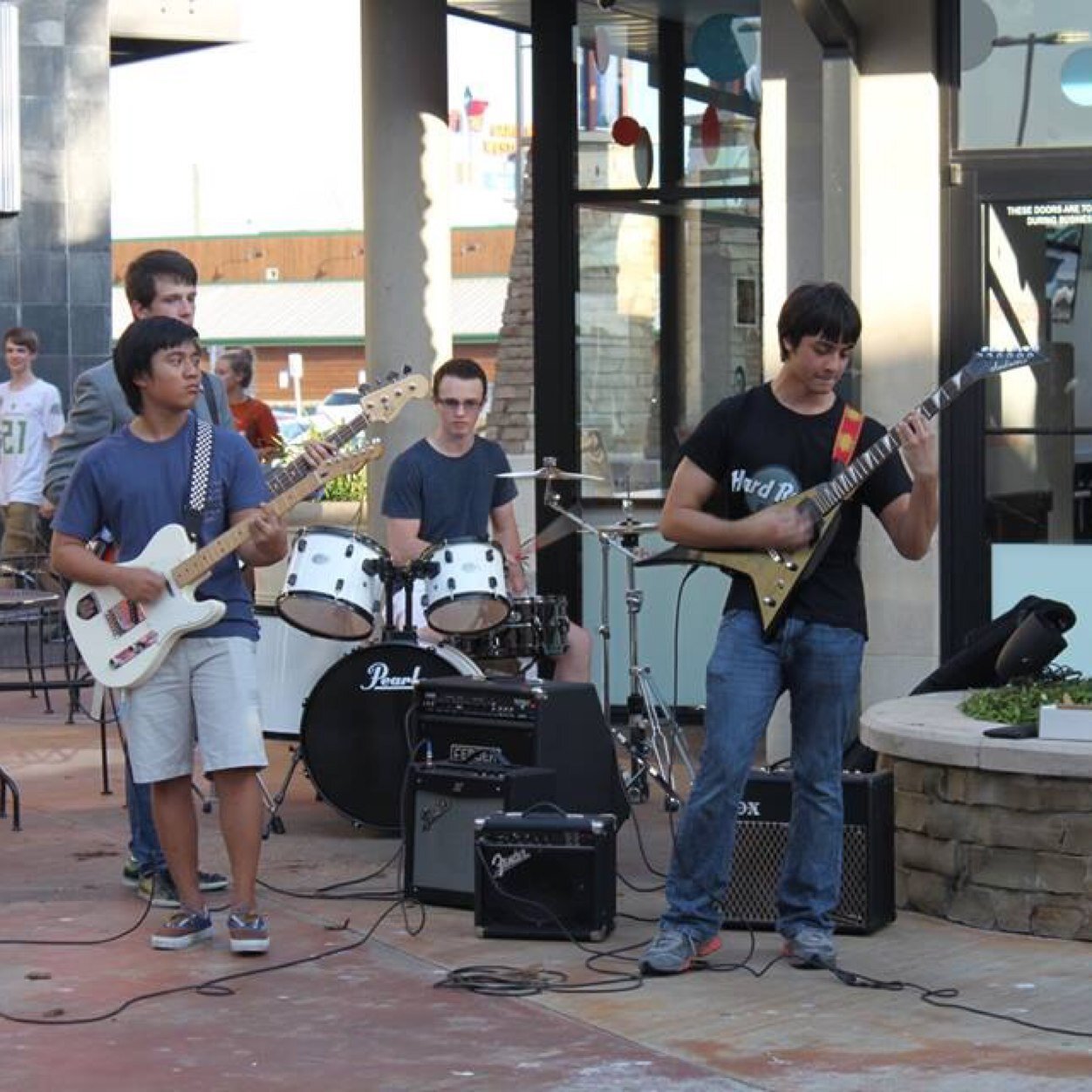 Band Members:
Jerel Jallorina - guitar
Brian Medina - guitar
Ben Whealan - base Jake Ottmer- drums
Roy - vocals
Come watch us play and support us !!