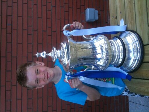Love football and captain for Wigan Junior Latics , be yourself because everyone else is taken