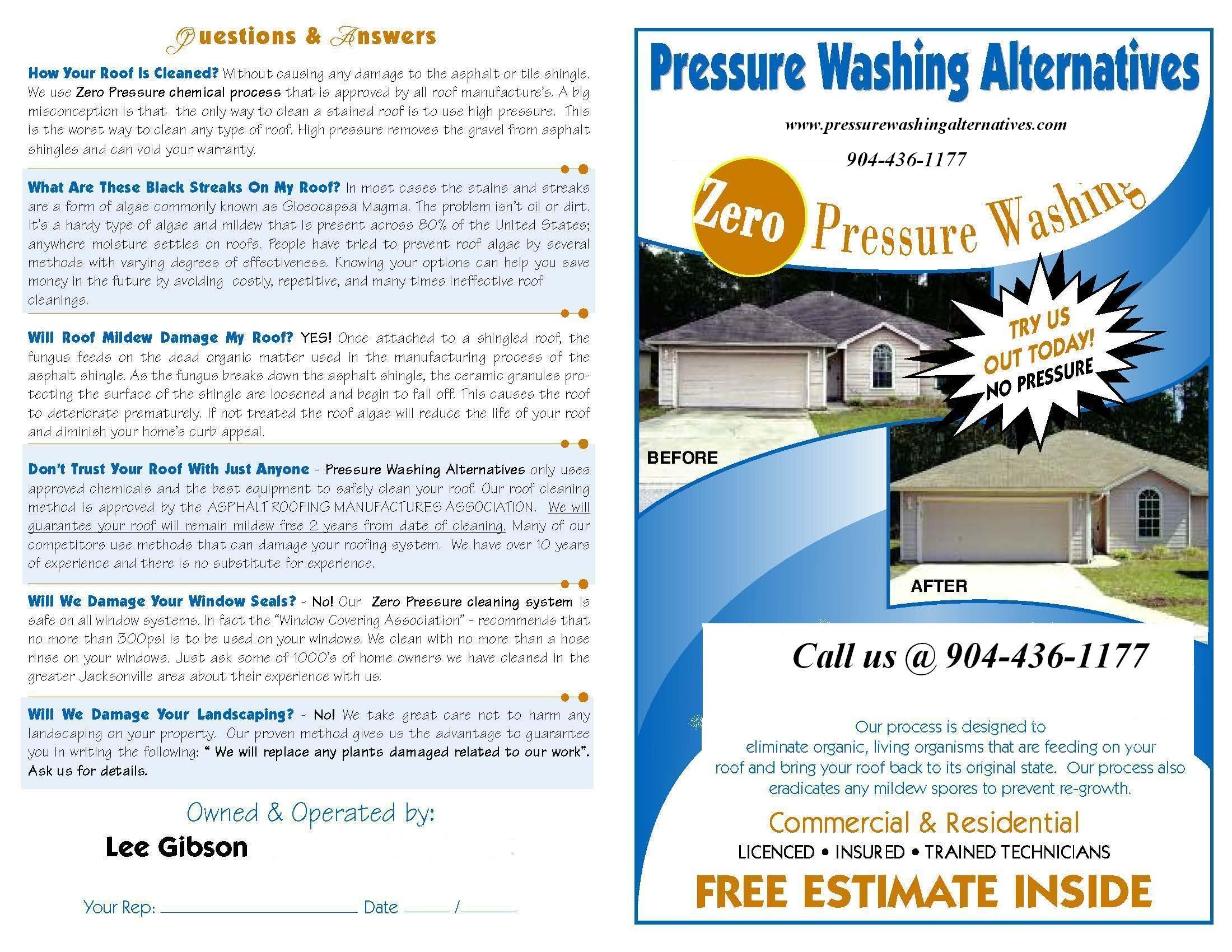 Softwashers's profile picture. Pressure Washing, Soft Pressure Washing, Jacksonville FL, St Augustine, Yulee, fernandina beach. We do Houses, Businesses, Roofs, Windows, Driveways, Pool Decks