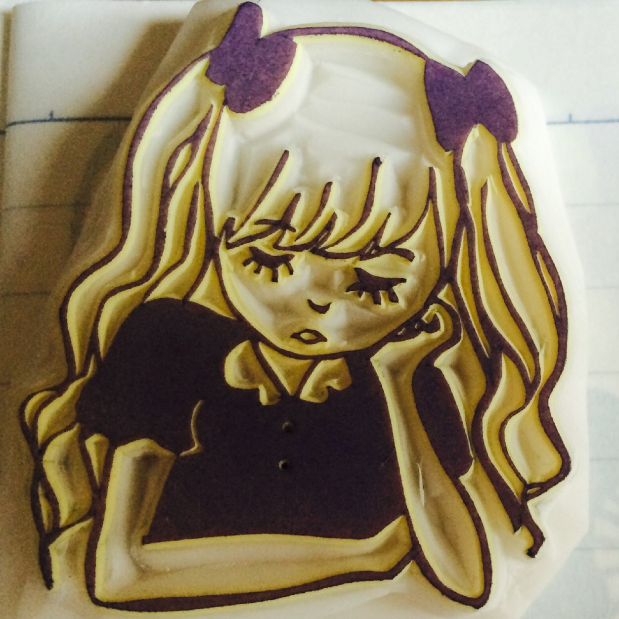 消しゴムはんことかイラストとか字とか文房具とか好きです