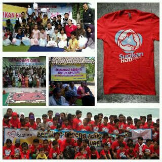 Semangat berbagi untuk yatim&dhuafa