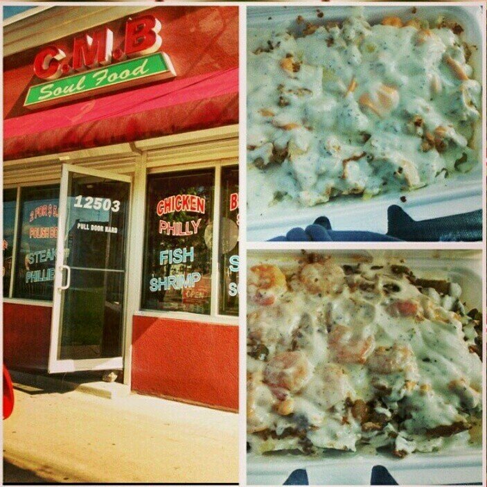 THE HOME OF THE CHICKEN AND STEAK STUFFED POTATO
Visit our 2 Locations:
12503 Union Ave, 44105 216-752-5402 or
15908 St. Clair, 44110 216-481-1900