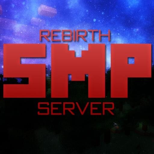 RebirthServer's profile picture. Welcome to the Rebirth SMP Server! Our mission is to create new friends and make a friendly community! Proud to be since late 2013.  Owned by @Blink1011