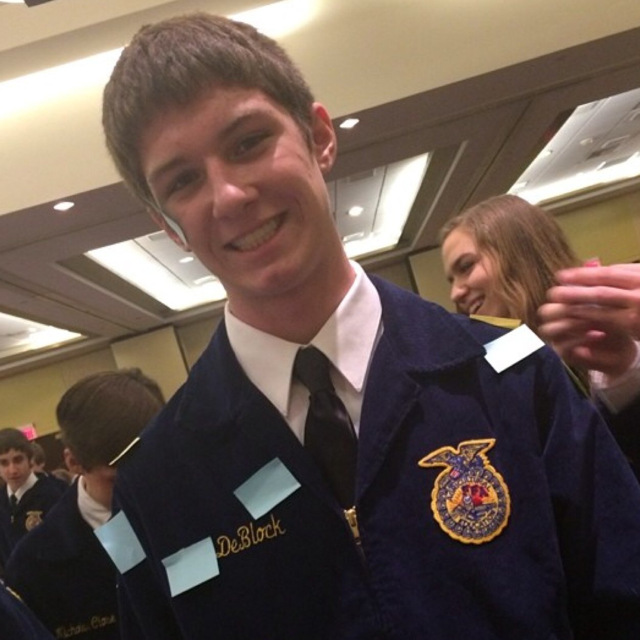 Live in small town USA and a history nerd/FFA member/hunter and fisherman/band kid