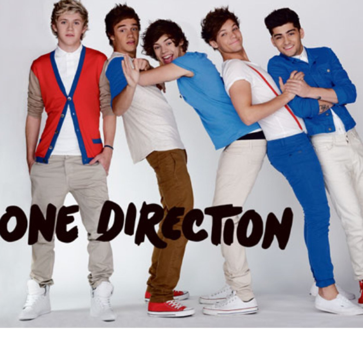 one direction are my life couldn't live without 5 seconds of summer and I love black veil brides and nivana