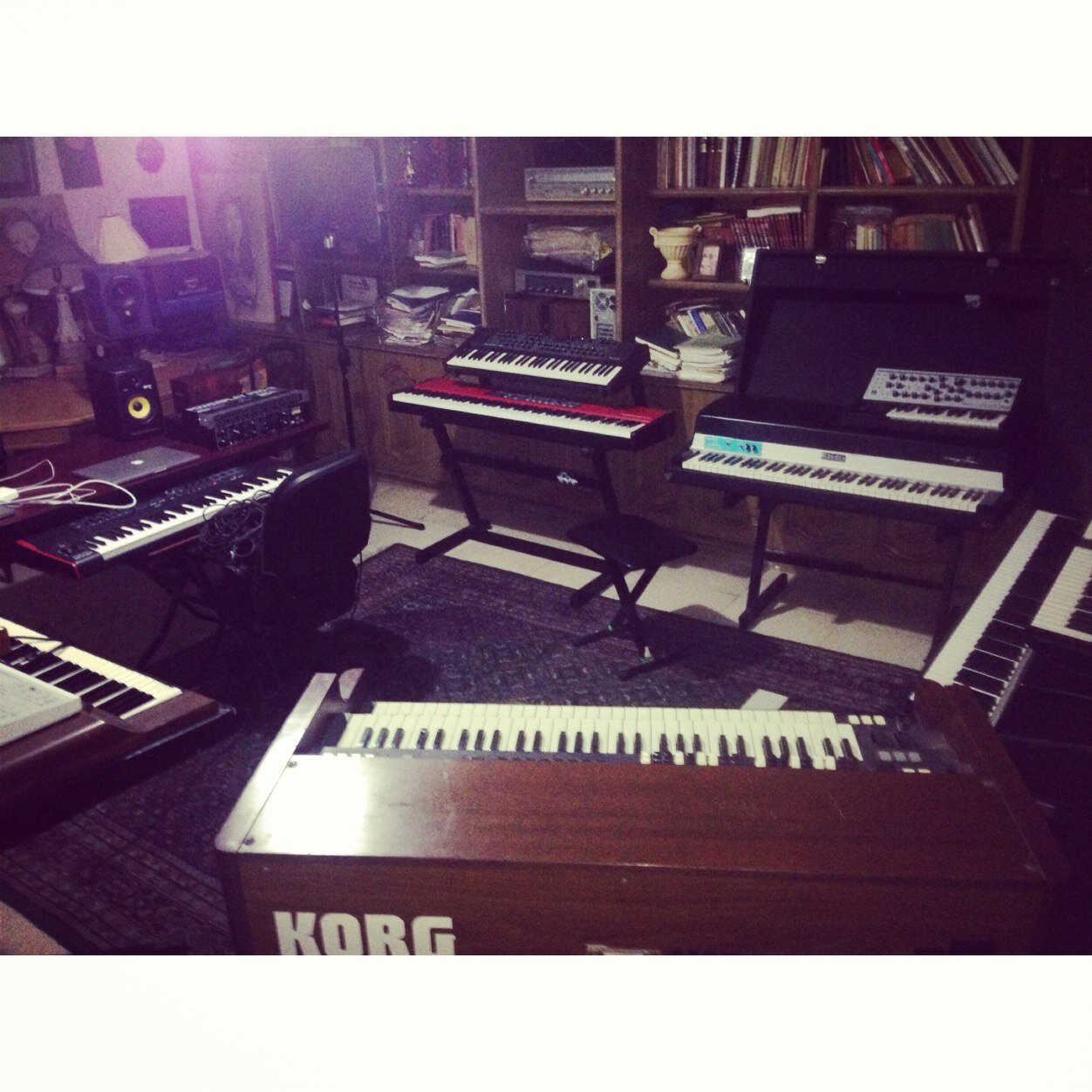 Producer, songwriter, singer, keyboard player, synth addict.
