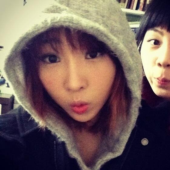 XXI's maknae. Mwah. #dopeYG #YGBoss