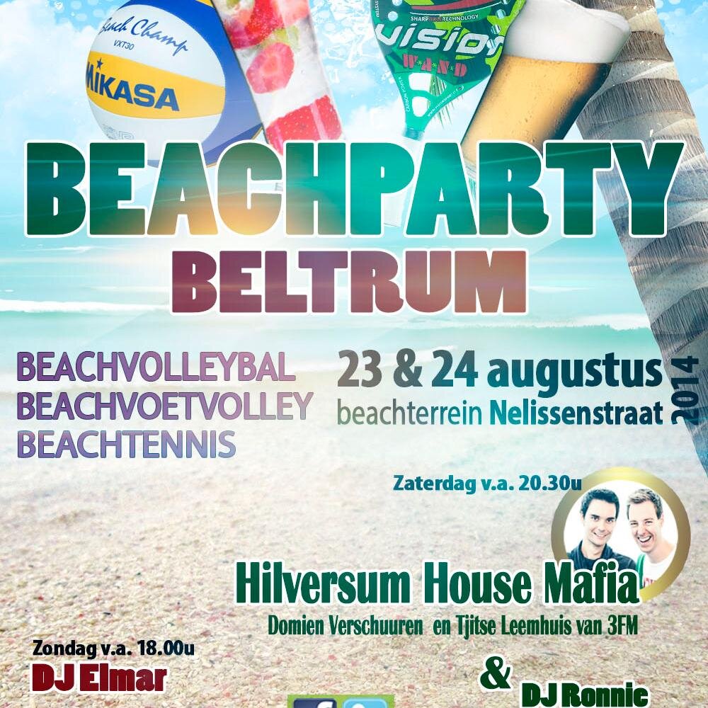 Beachparty Beltrum: 23& 24augustus 2014 @ ABCTA-terrein