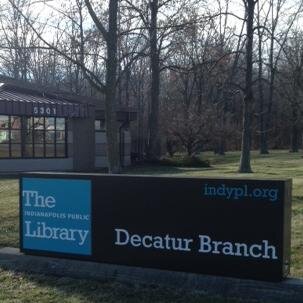 Decatur Branch, Indianapolis-Marion County Public Library, 5301 Kentucky Ave. 317-275-4330
