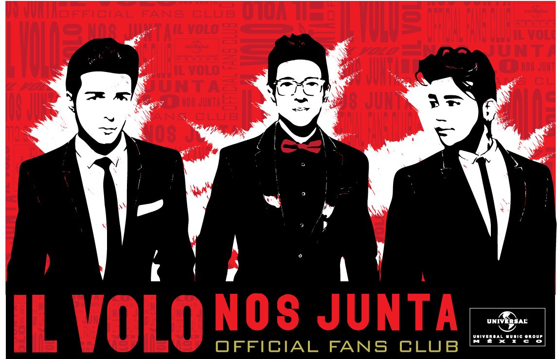 IlVoloNosJunta's profile picture. Club Oficial de Fans de Il Volo .
Dios Nos Hace, IL VOLO nos Junta