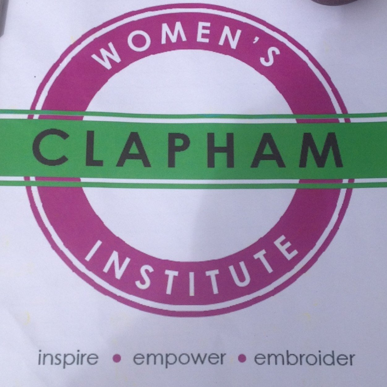 Clapham Women's Institute meets 2nd Tuesday of the month, 7pm @StudioVoltaire All women welcome, £4 non-mems. claphamwi@gmail.com
