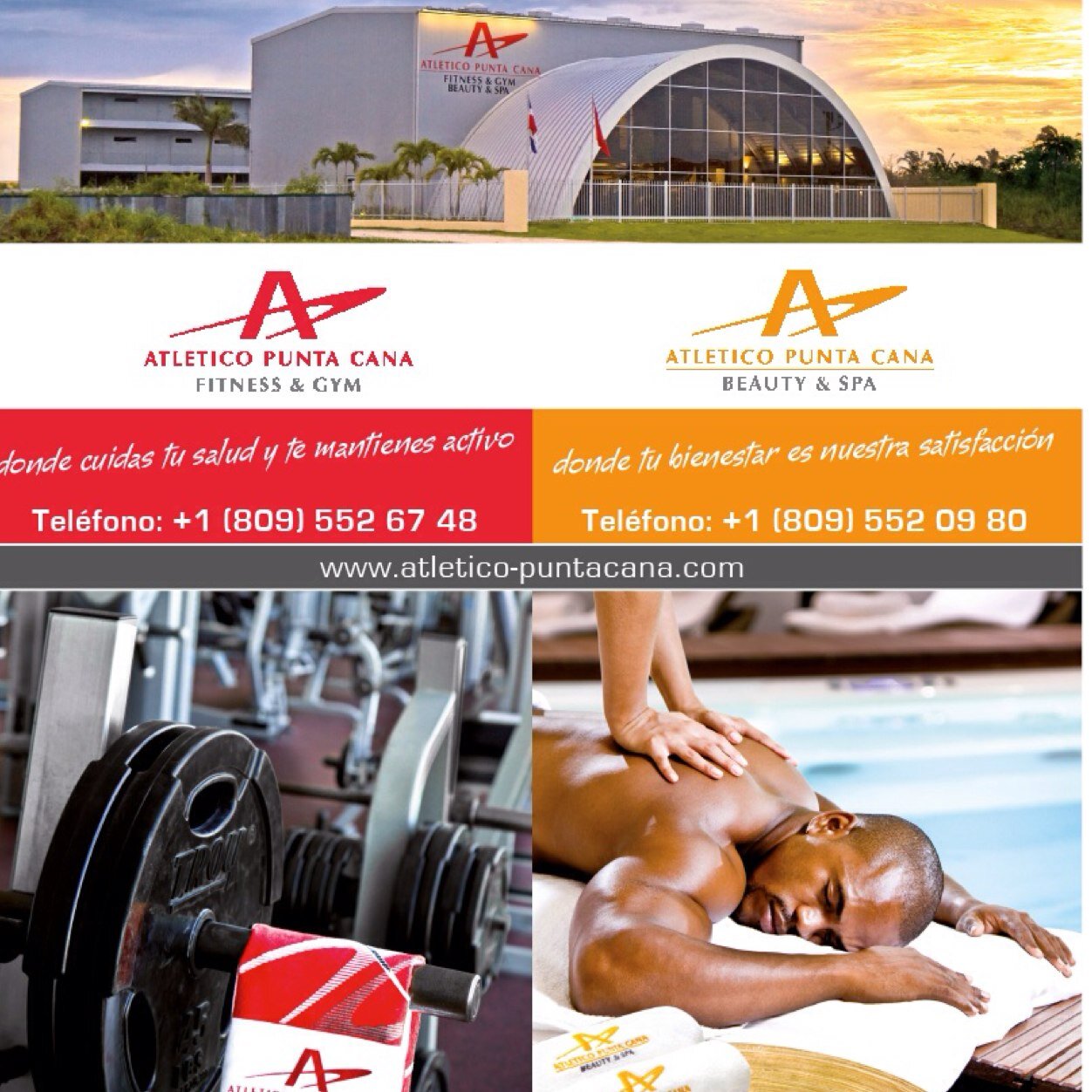atleticopc's profile picture. Atlético Punta Cana, un moderno centro de wellness, cuenta con un capacitado personal, cuyo objetivo es ofrecerle al cliente orientación y un buen servicio.
